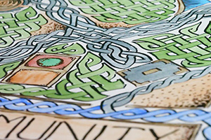 Detail from Art Is Community Painting