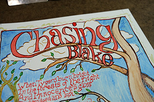 Detail from Chasing Blake